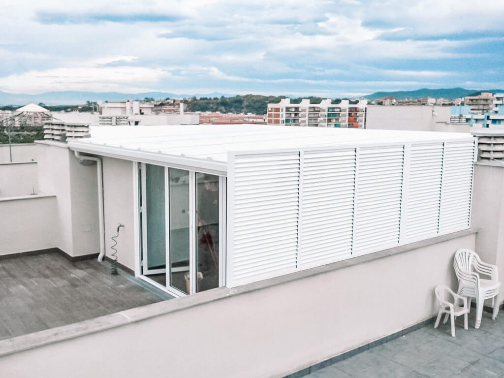 Tancament terrassa ampliació